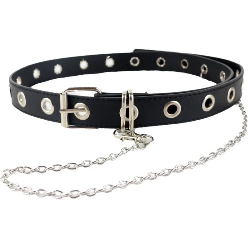 

2020 Punk Chain Belt Woman Fashion Hollow Out Waistband Trousers Jeans Accessories Unisex